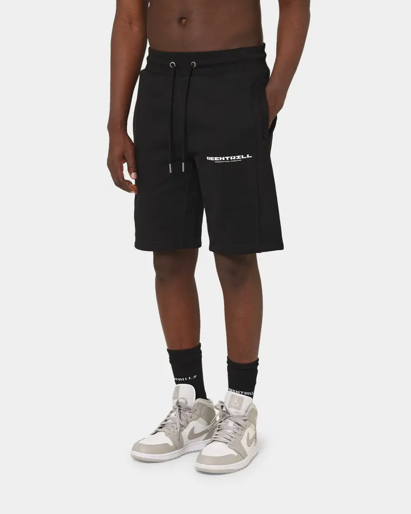 Beentrill Nu Logo Sweat Shorts Black 1