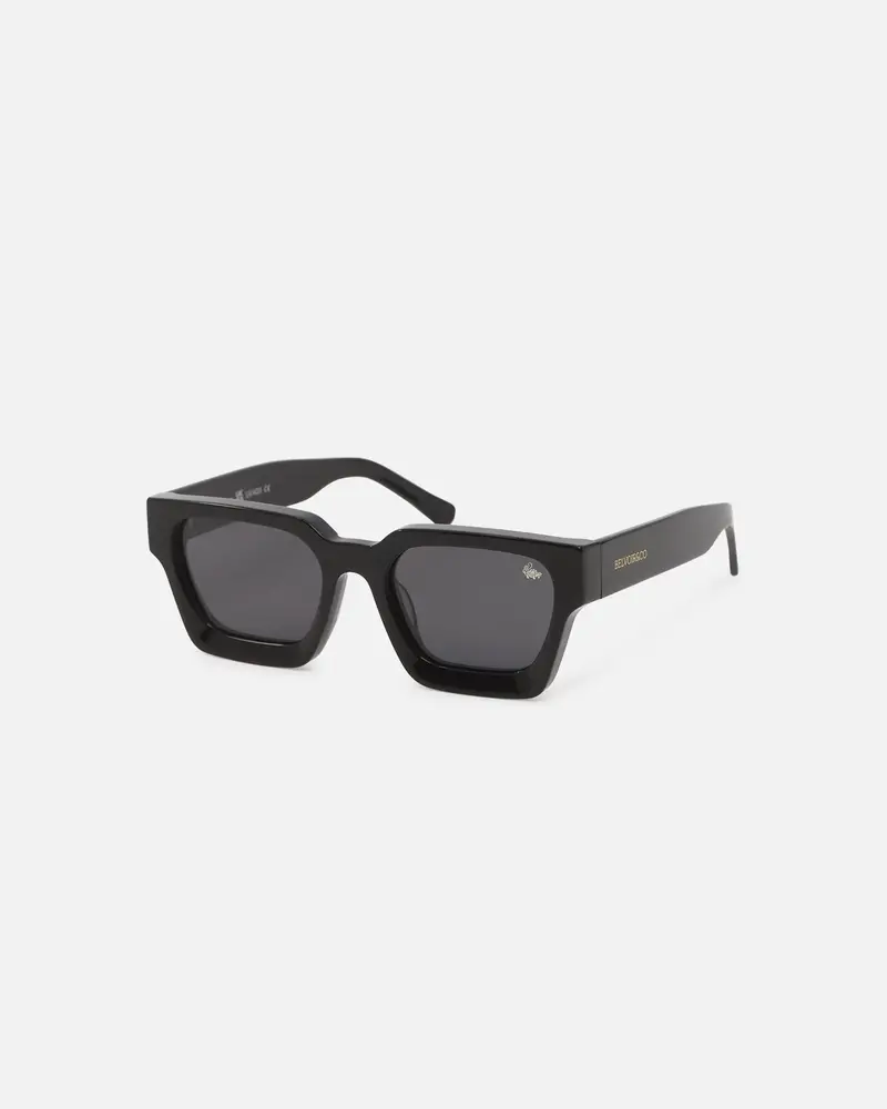 Belvoir & Co Larsson Sunglasses Black/Gold 1