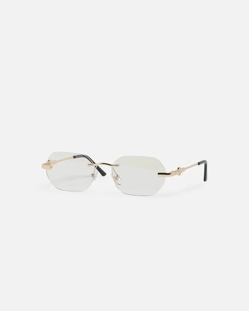 Belvoir & Co Willow Anti Blue Light Glasses Gold 1