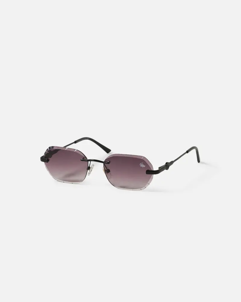 Belvoir & Co Willow Diamond Cut Sunglasses Smoke 1