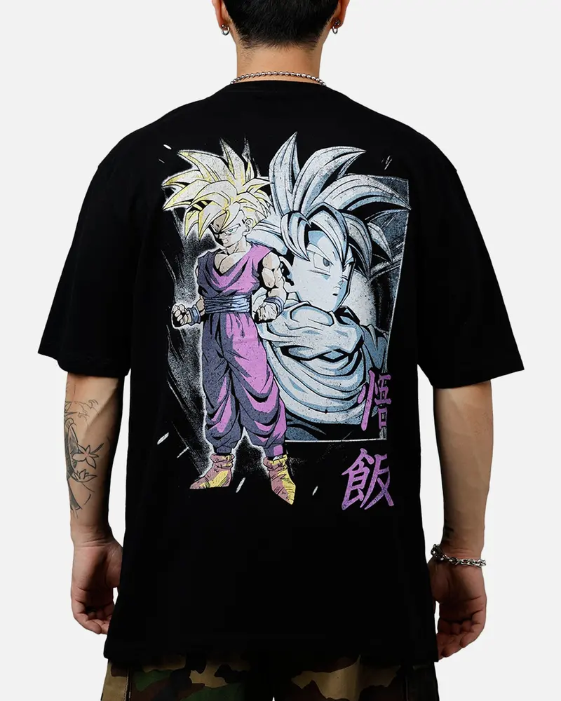 Bioworld Dragon Ball Z Cell Games Saga Gohan T-Shirt Black 1