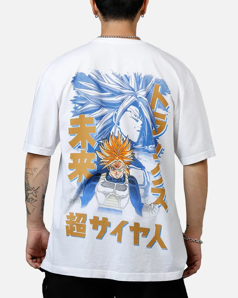 Bioworld Dragon Ball Z Cell Games Saga Trunks T-Shirt White 1