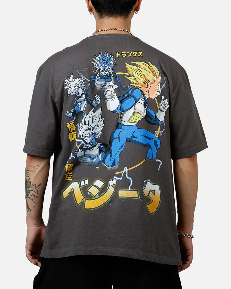 Bioworld Dragon Ball Z Cell Games Saga Vegeta T-Shirt Pepper 1