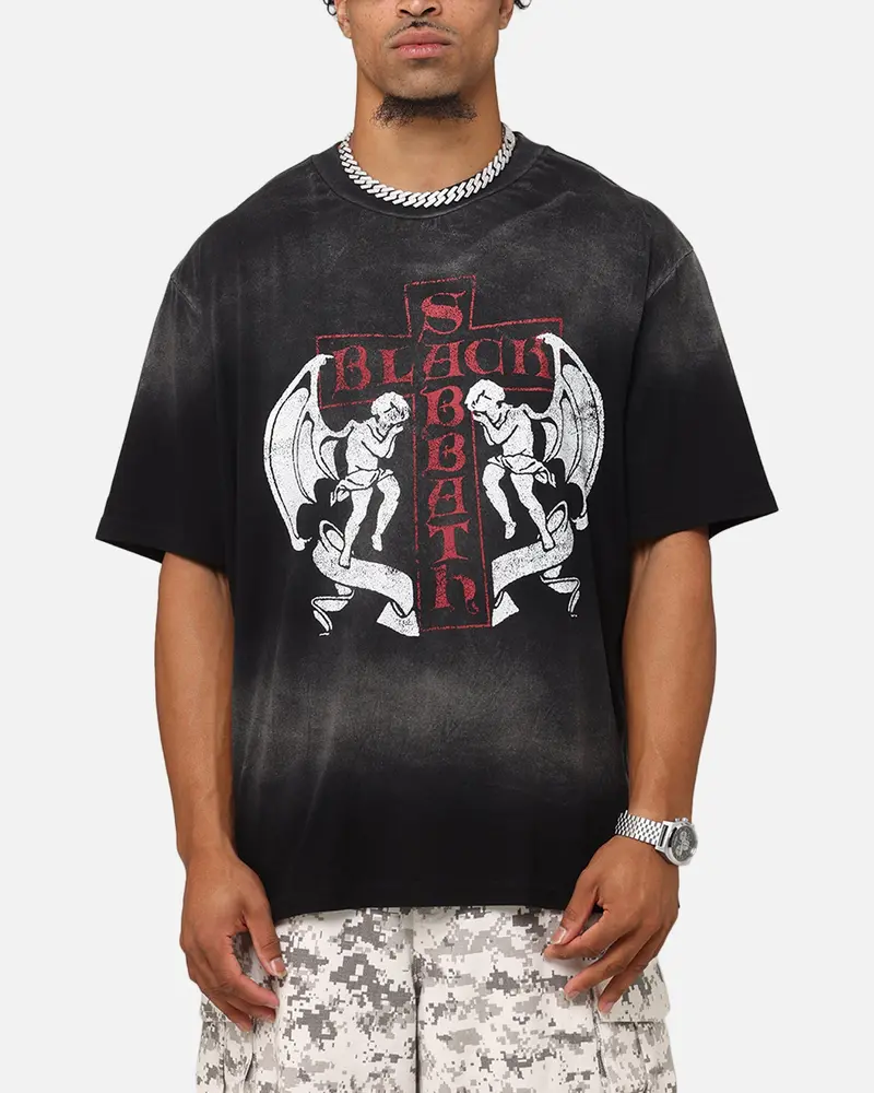 Black Sabbath Sabbath Vintage T-Shirt Washed Black 1