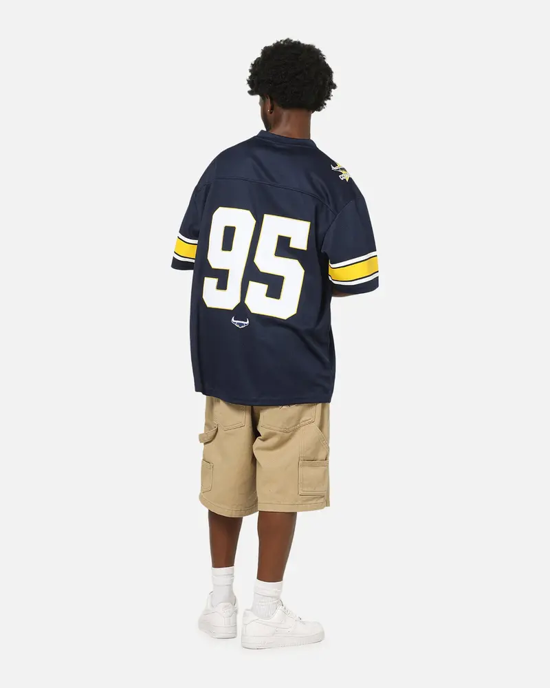 Bleacher Athletic North Queensland Cowboys Nrl Gridiron Mesh Jersey Official Team Color 4