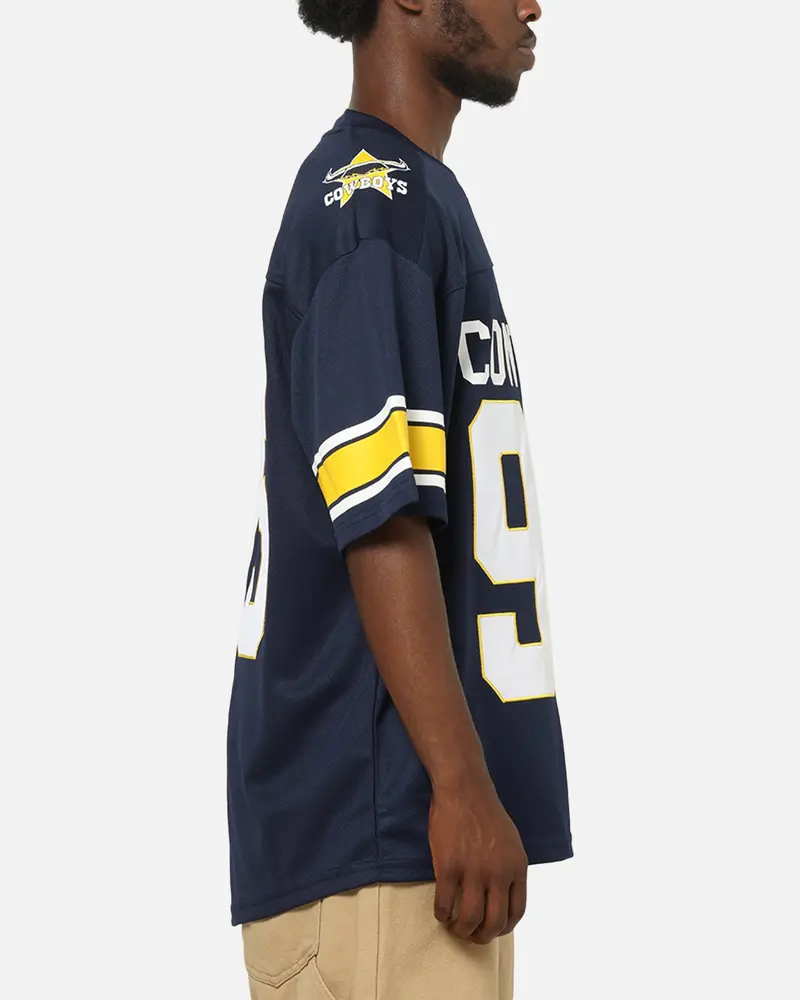 Bleacher Athletic North Queensland Cowboys Nrl Gridiron Mesh Jersey Official Team Color 5