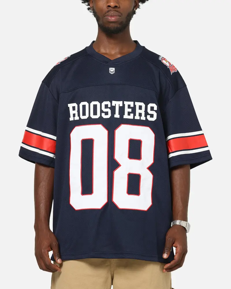 Bleacher Athletic Sydney Roosters Nrl Gridiron Mesh Jersey Official Team Color 1