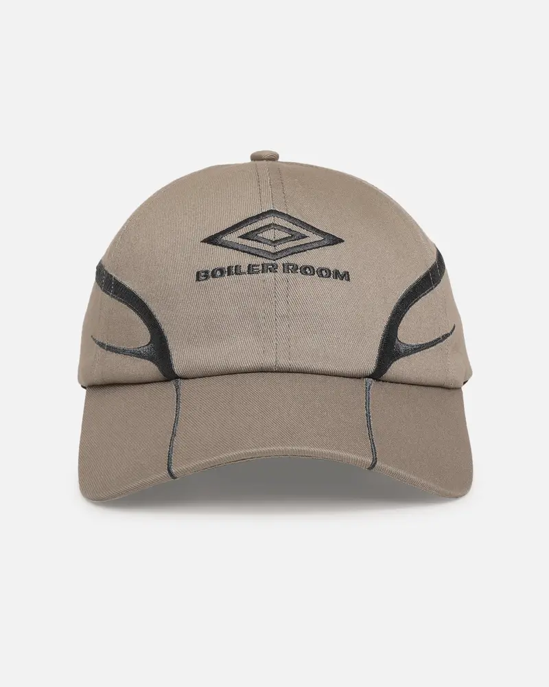 Boiler Room X Umbro Strapback Cap Grey 1