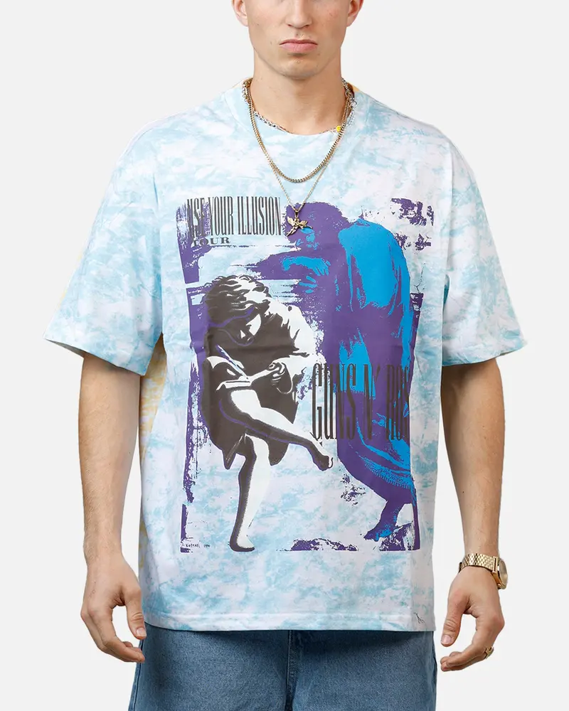 Bravado Guns N Roses Aop T-Shirt White Multi 1
