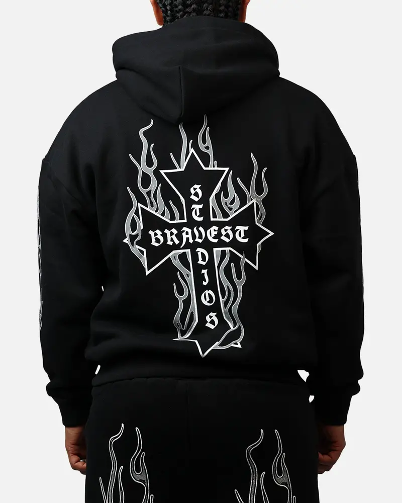 Bravest Eternal Hoodie Black 1