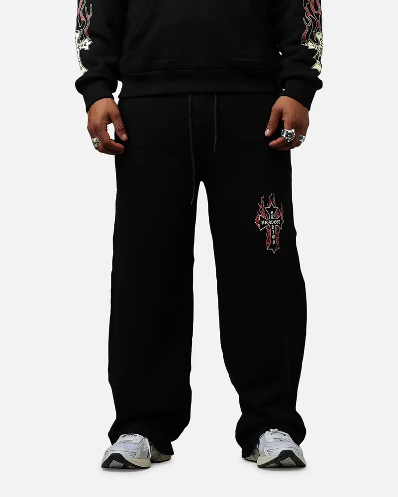 Bravest Eternal Sweatpants Black/Red 1