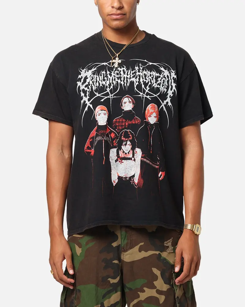 Bring Me The Horizon Theres No Love T-Shirt Black Wash 1