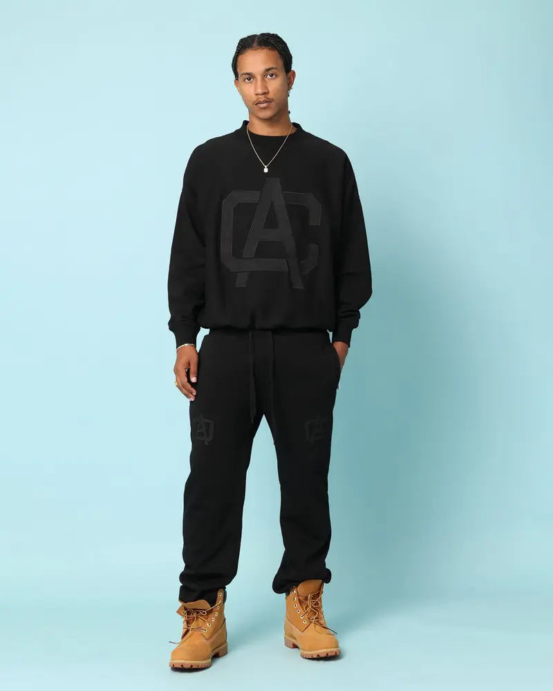 Carré Academy Oversized Crewneck Black 1