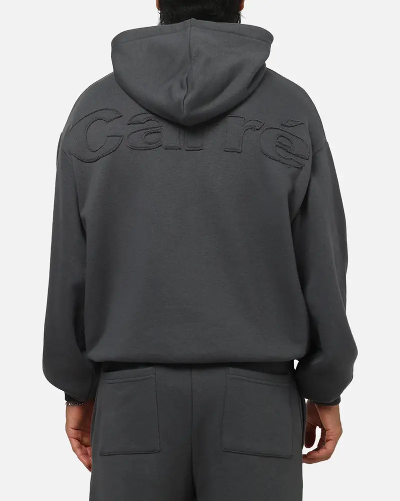 Carre Archive Hoodie Charcoal 1