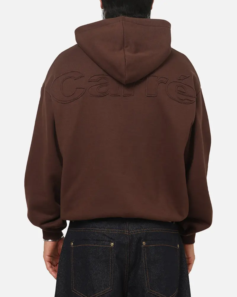 Carre Archive Hoodie Chocolate 1