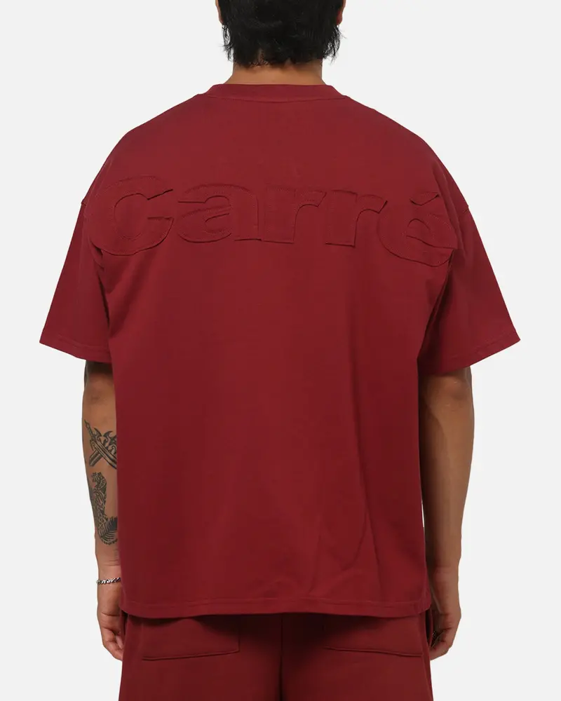 Carre Archive T-Shirt Burgundy 1