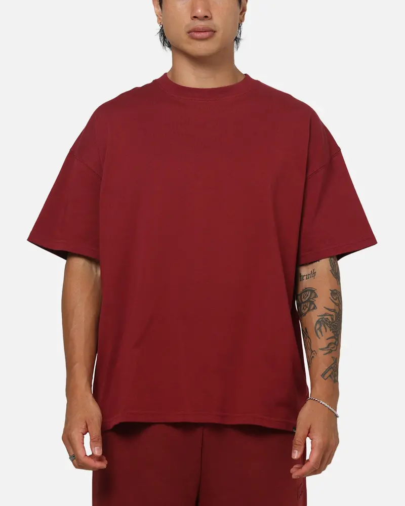 Carre Archive T-Shirt Burgundy 2