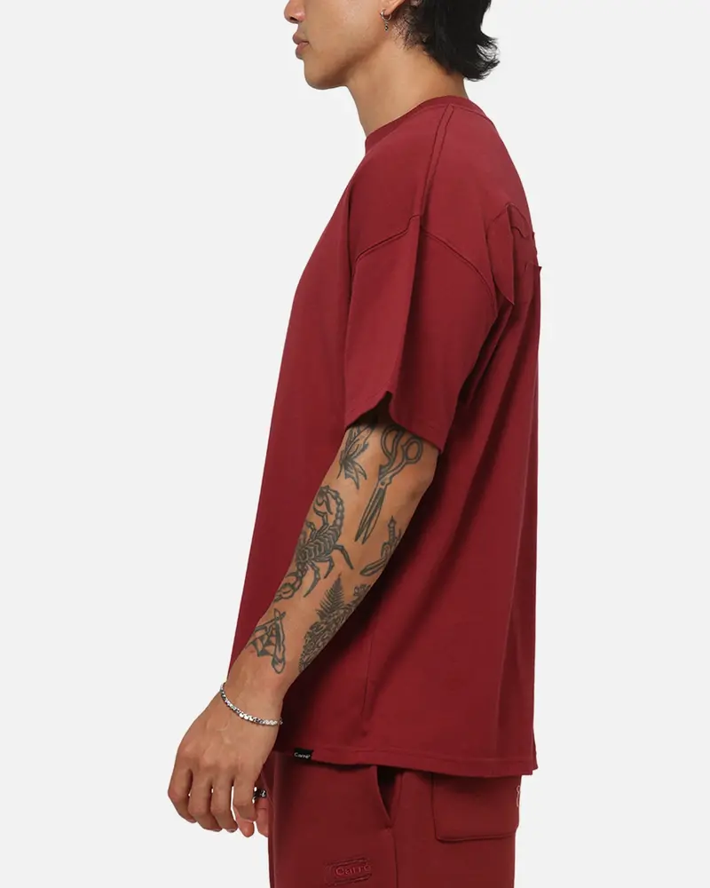 Carre Archive T-Shirt Burgundy 6