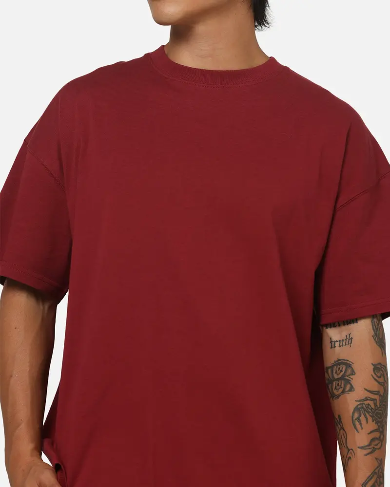 Carre Archive T-Shirt Burgundy 7
