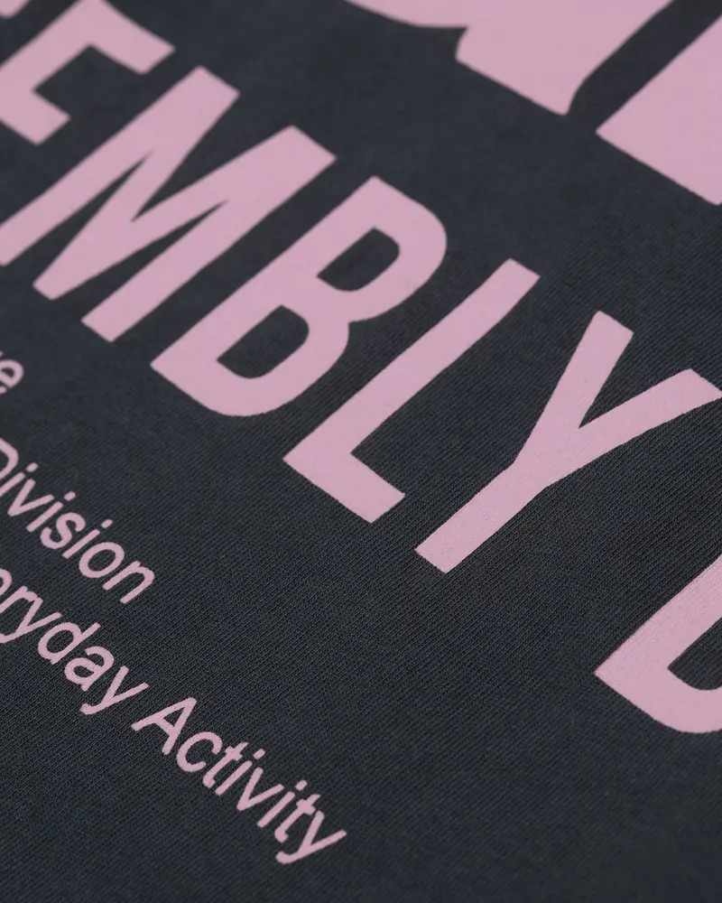 Carre Assembly Department T-Shirt Navy 2