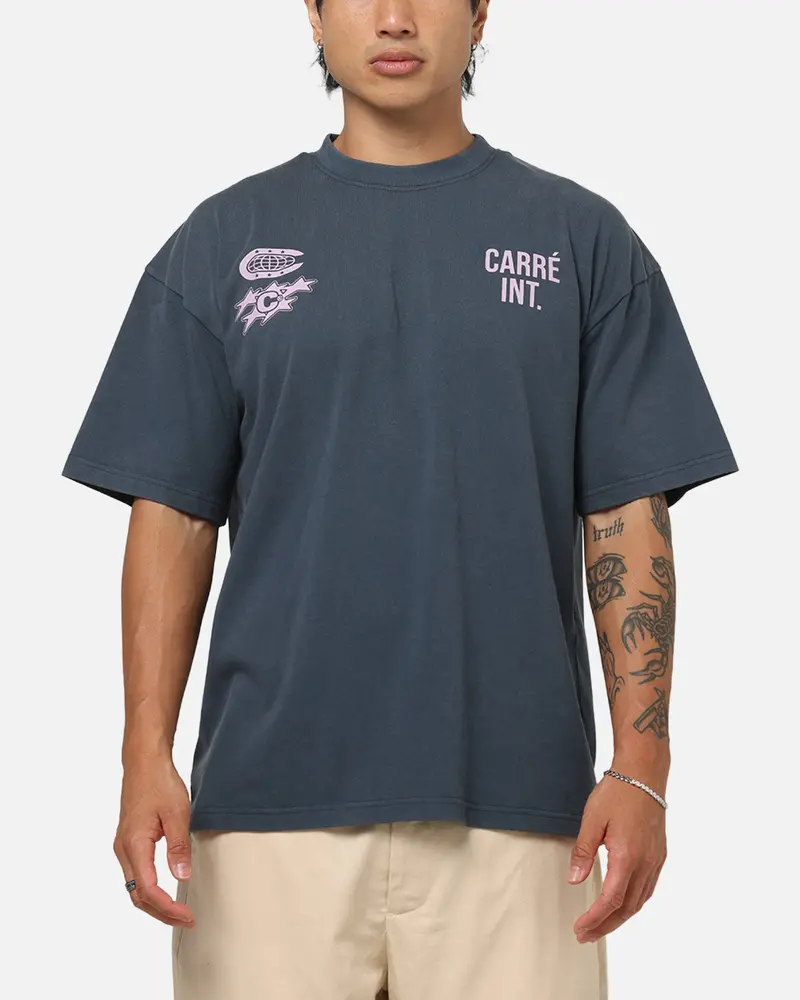 Carre Assembly Department T-Shirt Navy 3