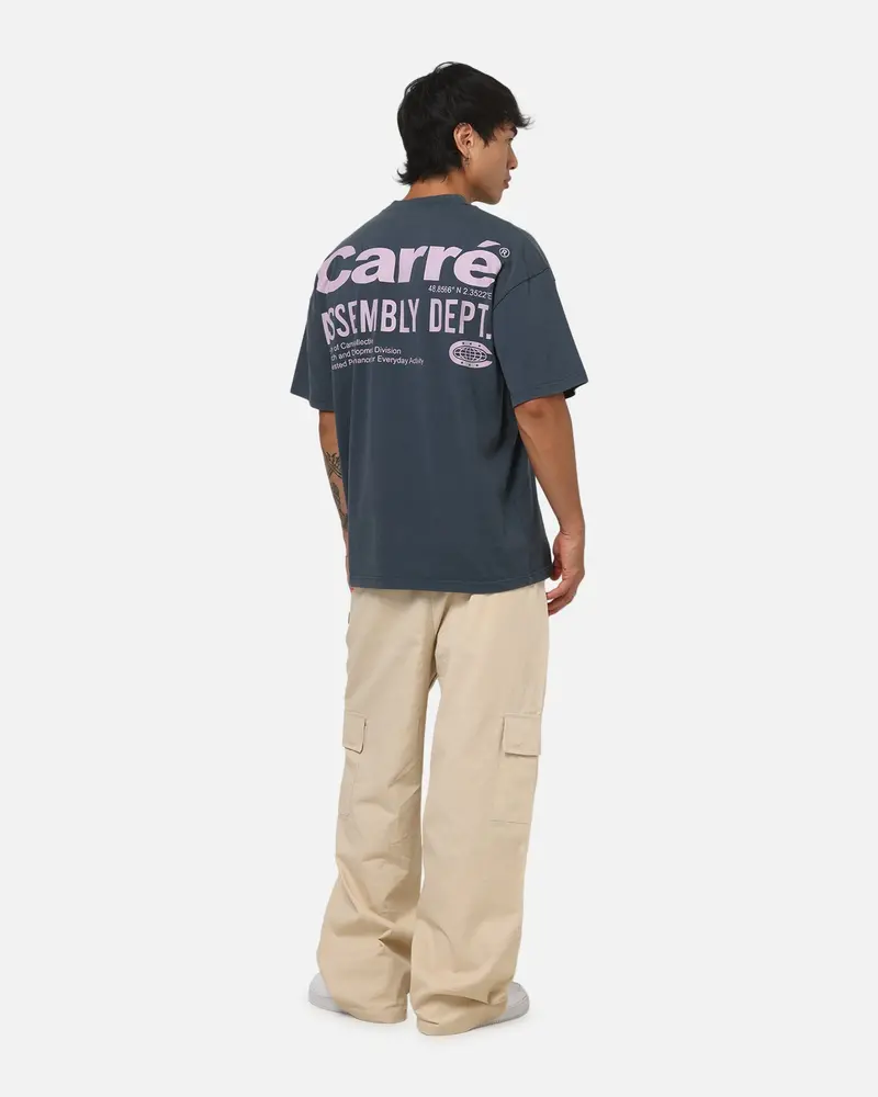 Carre Assembly Department T-Shirt Navy 4