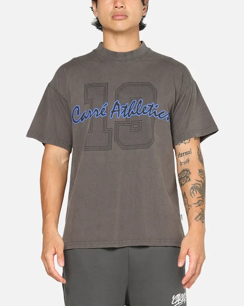 Carre Athletics T-Shirt Vintage Charcoal 1