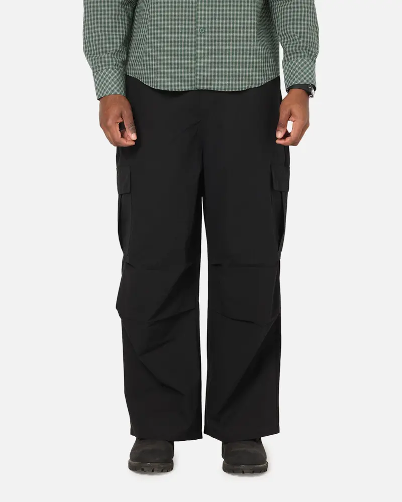Carre Baggy Cargo Pants Black 1