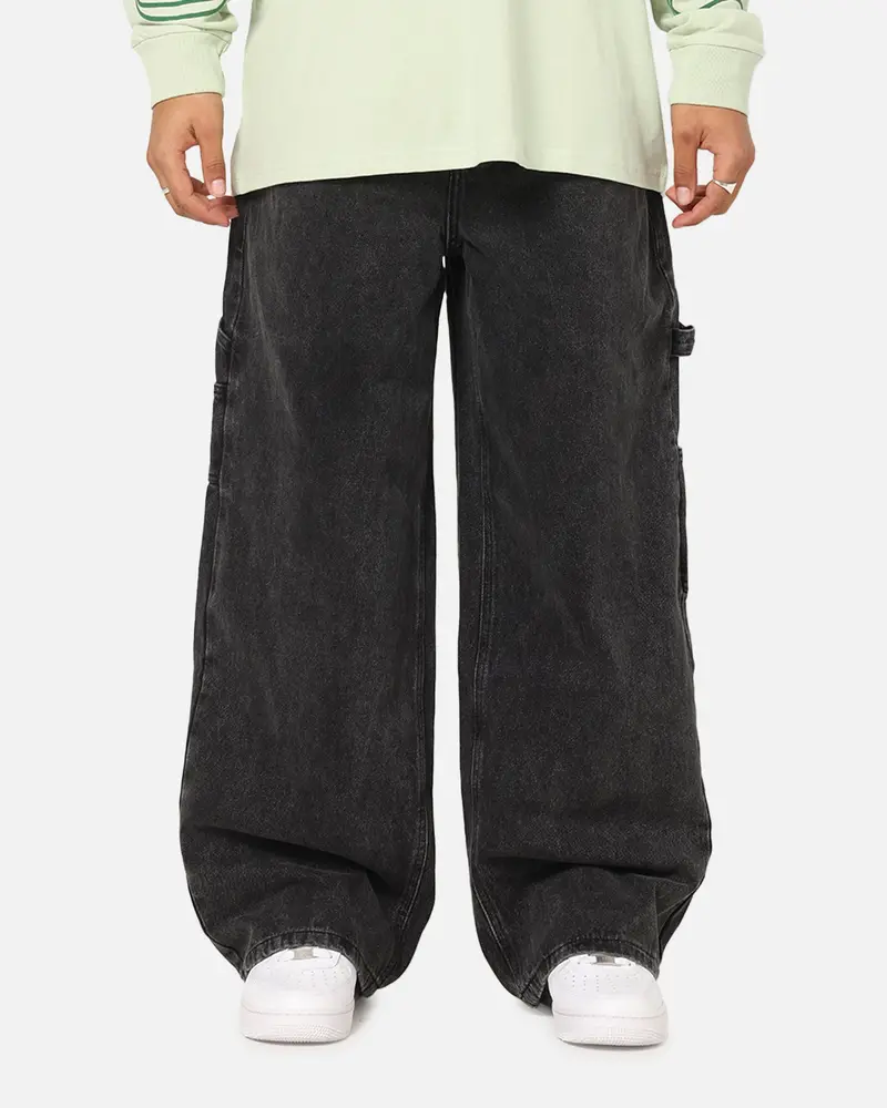 Carre Baggy Carpenter Jeans Black 1