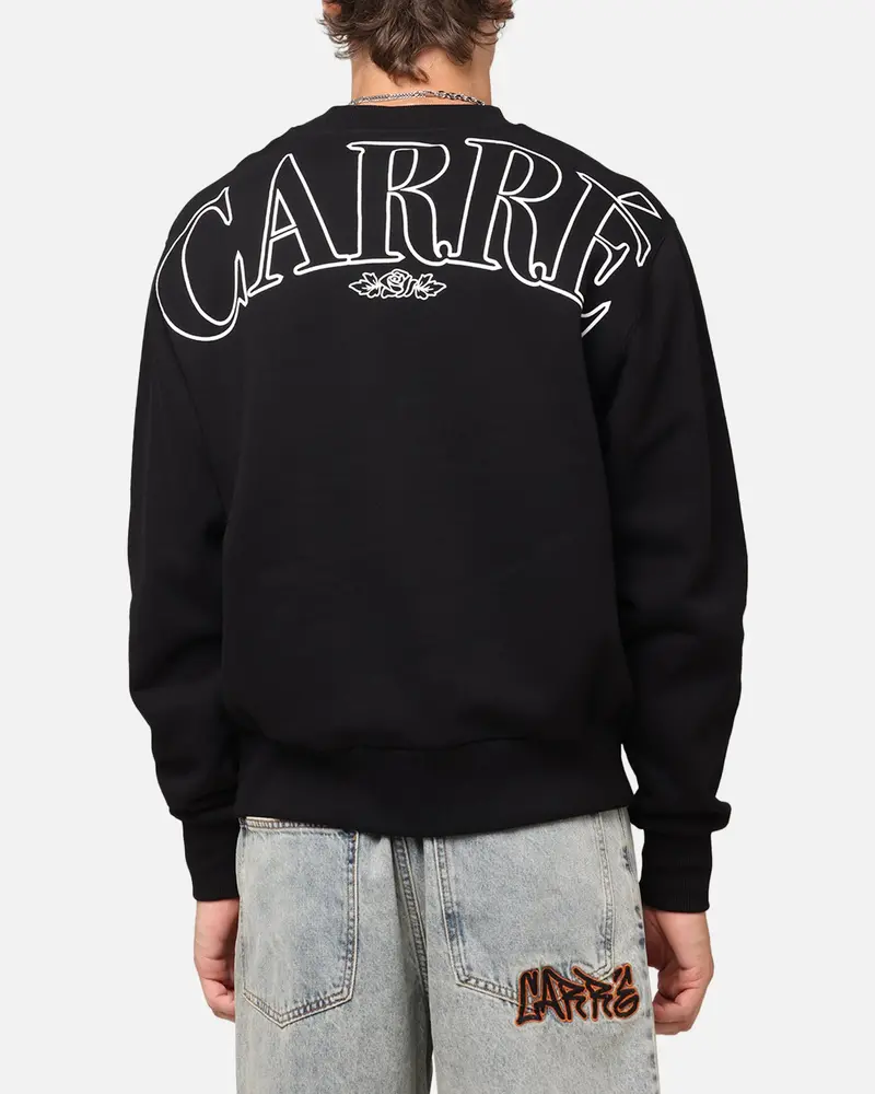 Carre Bloom Crewneck Black 1