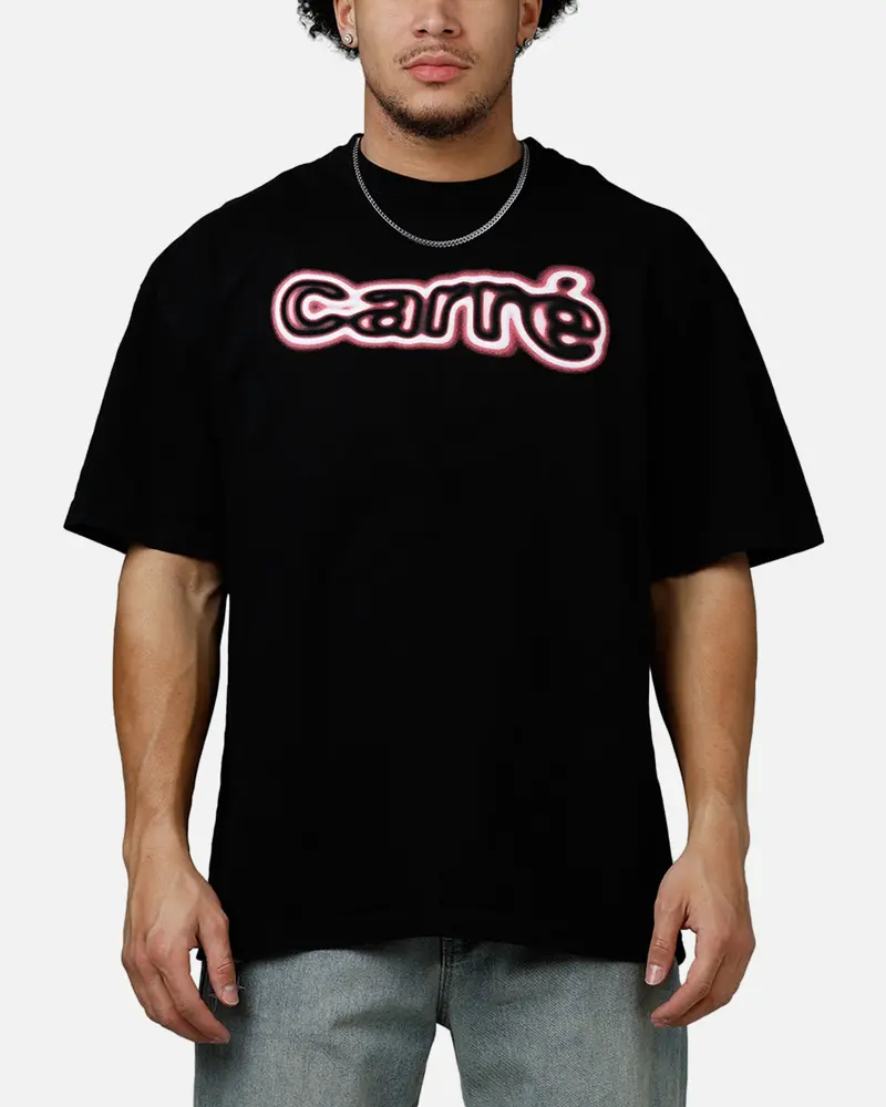 Carre Blushed T-Shirt Black 1