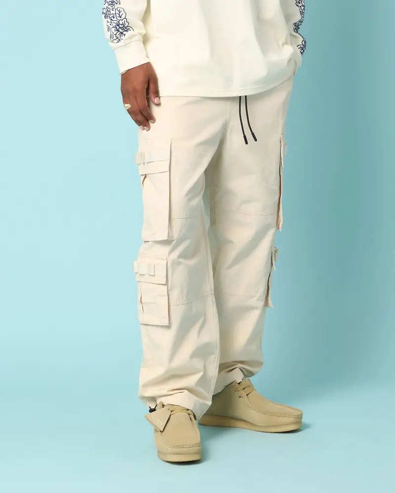 Carré Boonie Cargo Jogger Off White 1