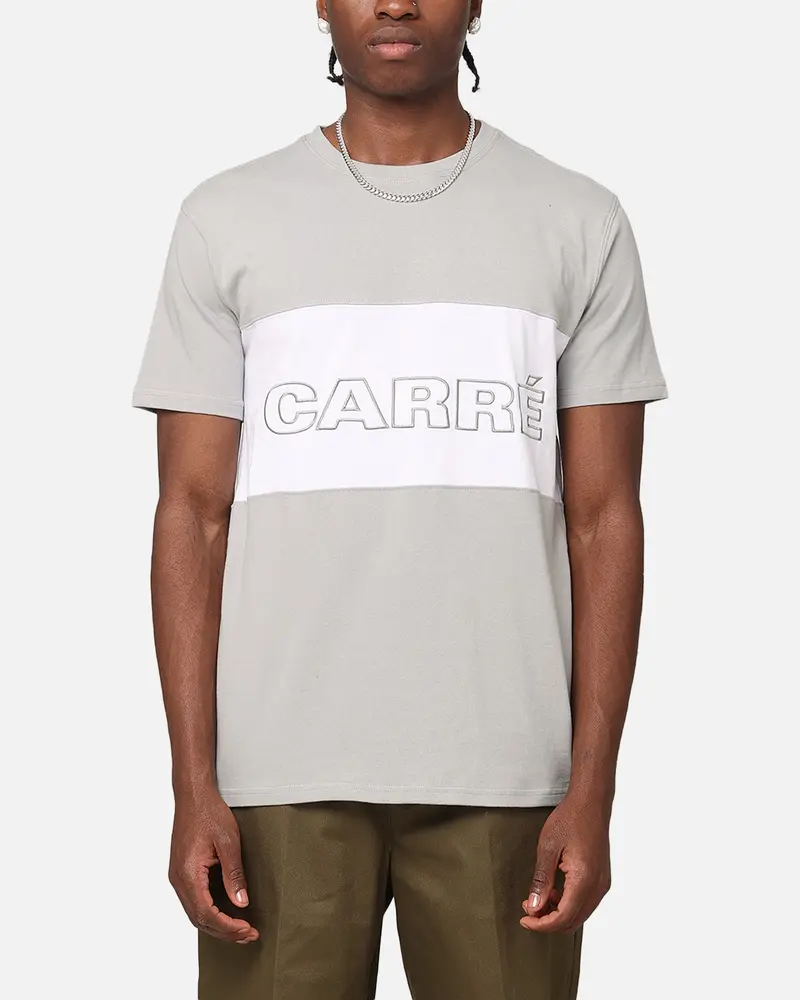 Carre Boost Panel T-Shirt Grey/White 1