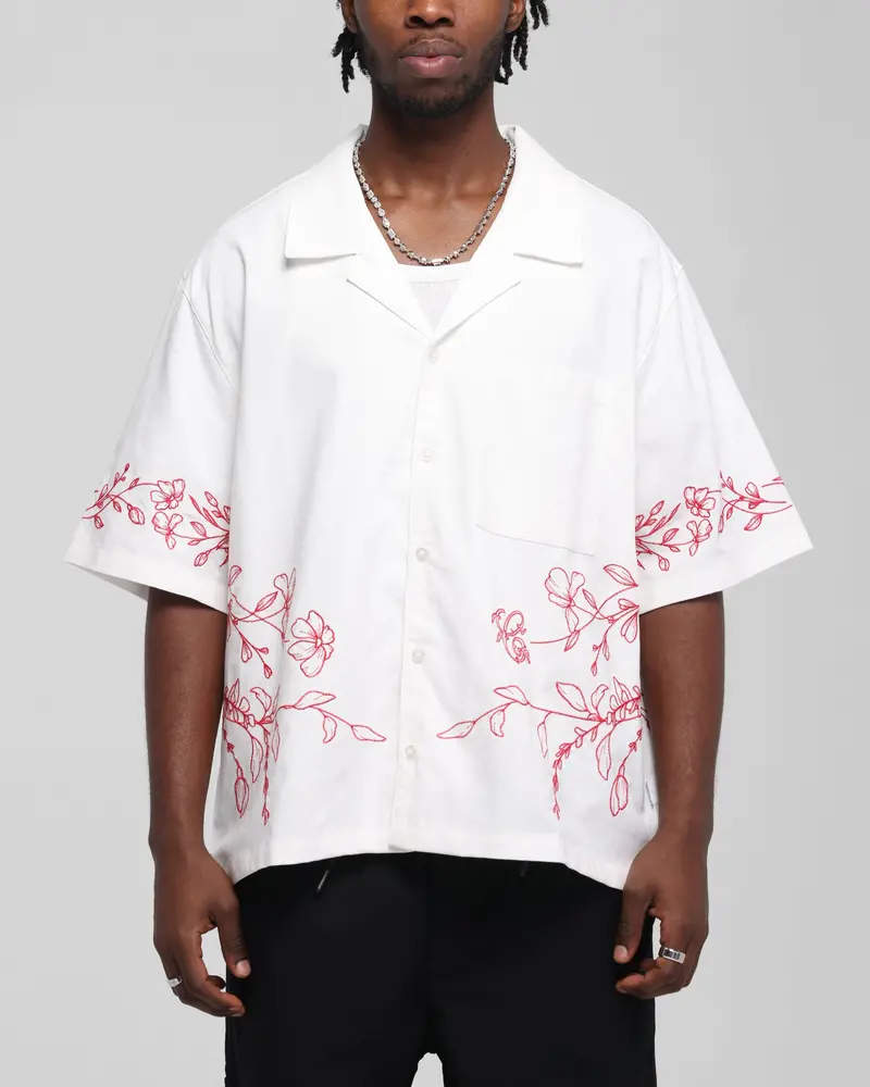 Carre Botanica Button Up Shirt Off White 1
