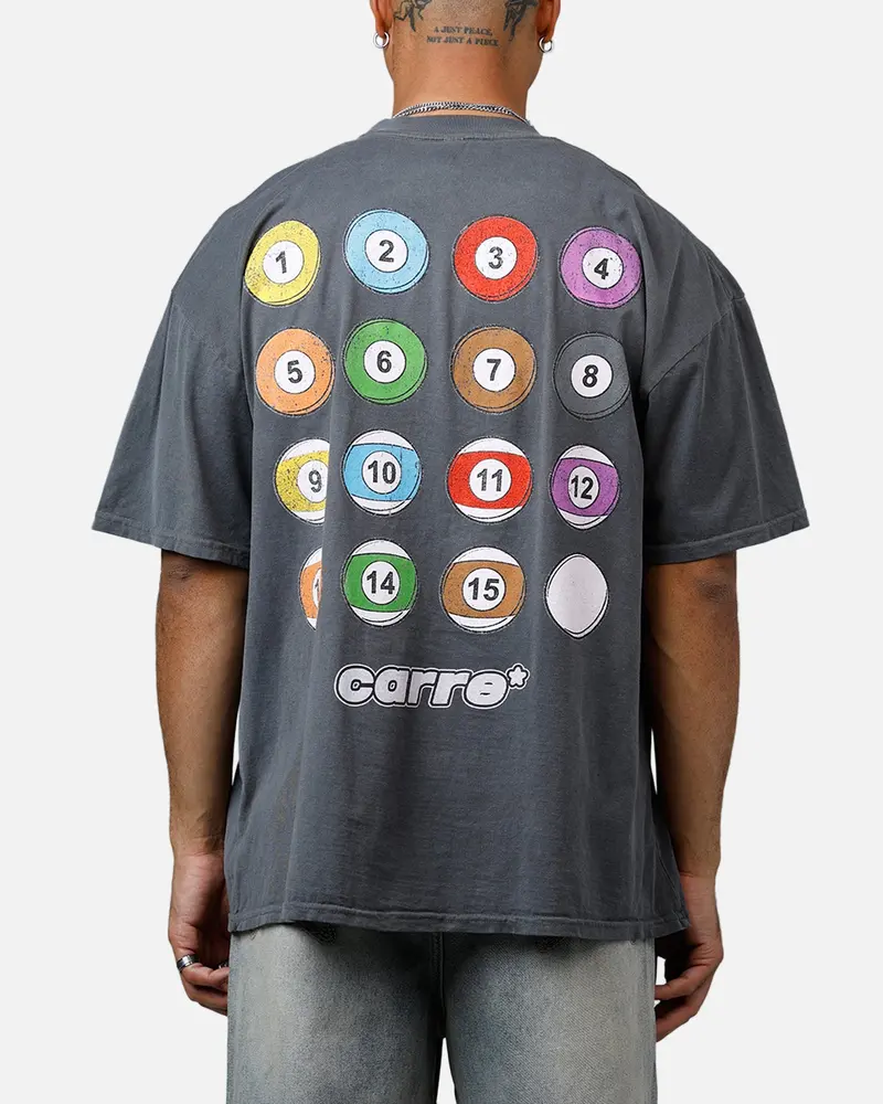 Carre Break T-Shirt Washed Charcoal 1