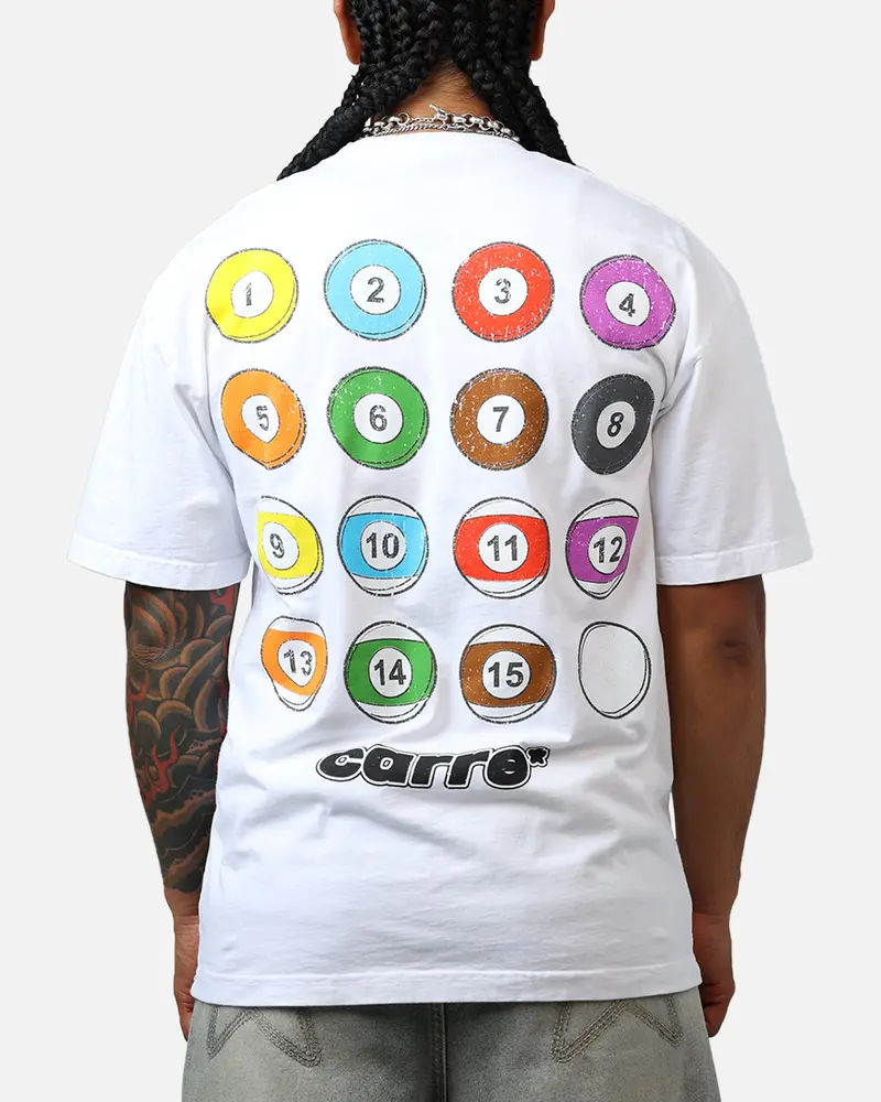 Carre Break T-Shirt White 1