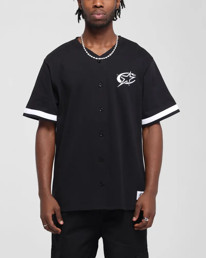 Carre C-Star Baseball Jersey Black 1