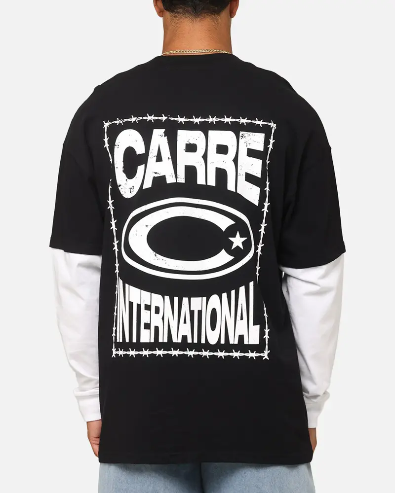 Carre C-Star Long Sleeve T-Shirt Black/White 1