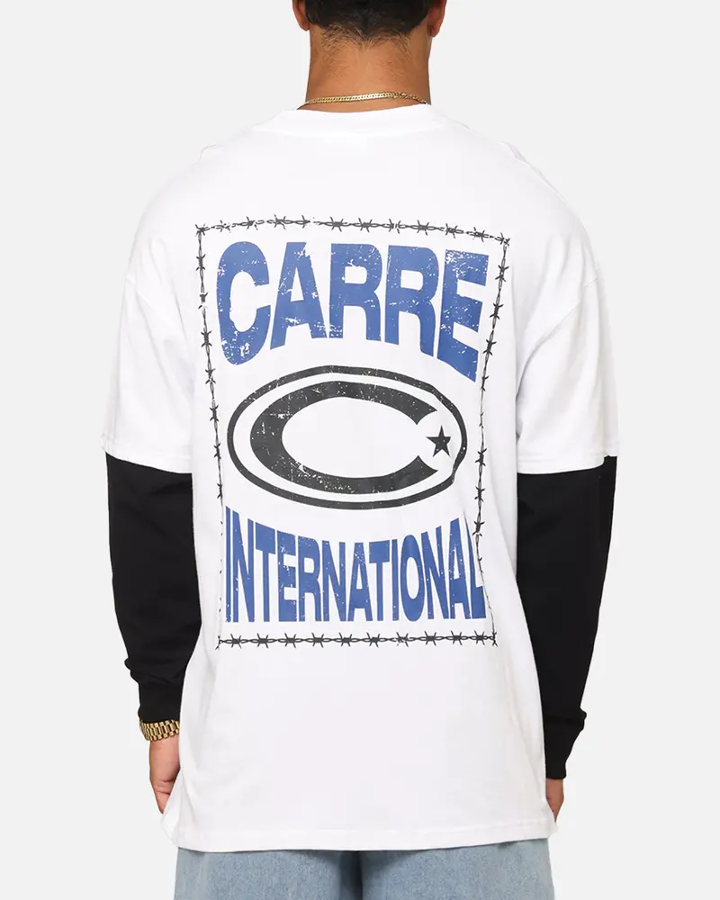 Carre C-Star Long Sleeve T-Shirt White/Black 1