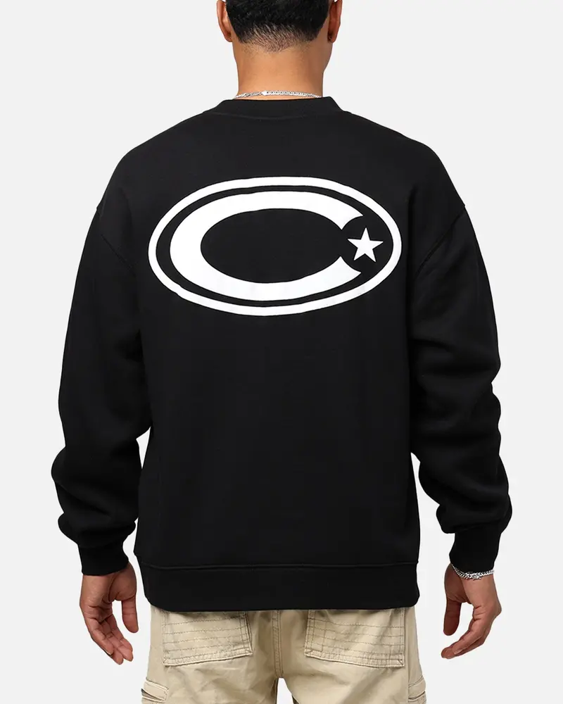 Carre C-Star Oversized Crewneck Black 1