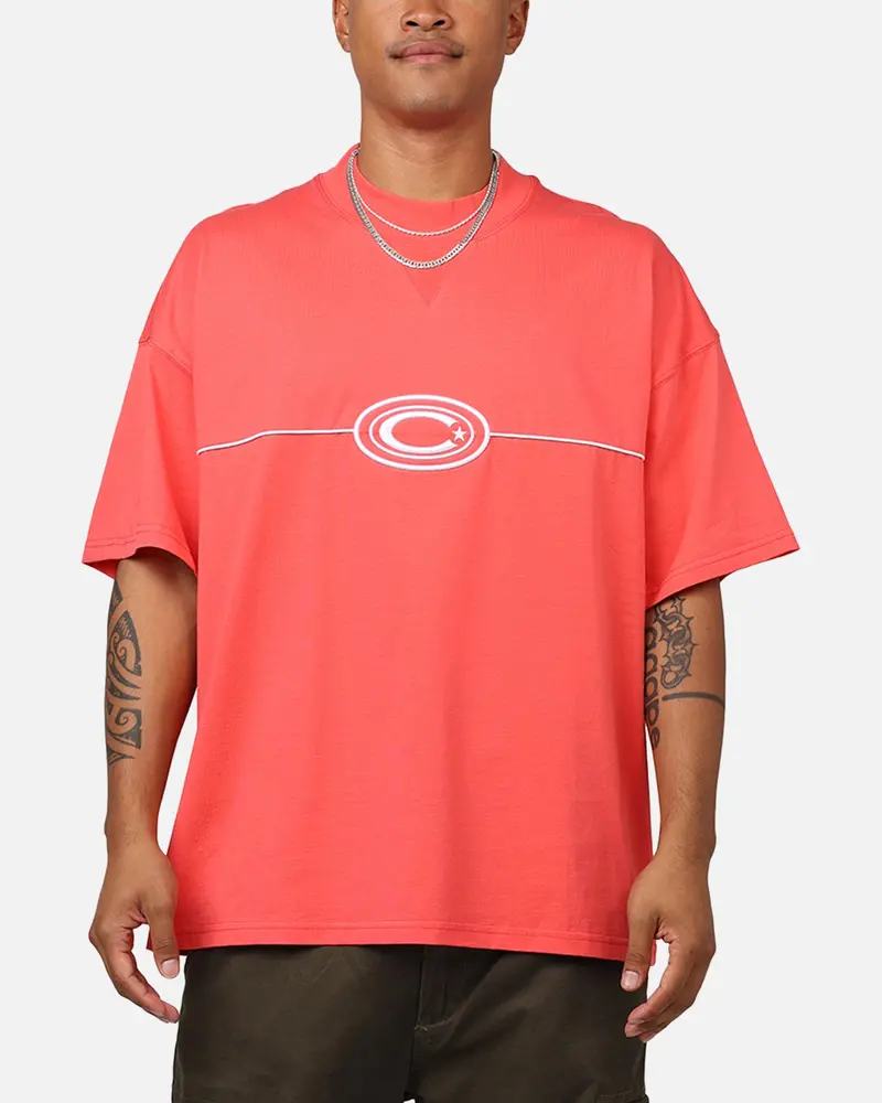 Carre C-Star Pipe Oversized T-Shirt Red 1