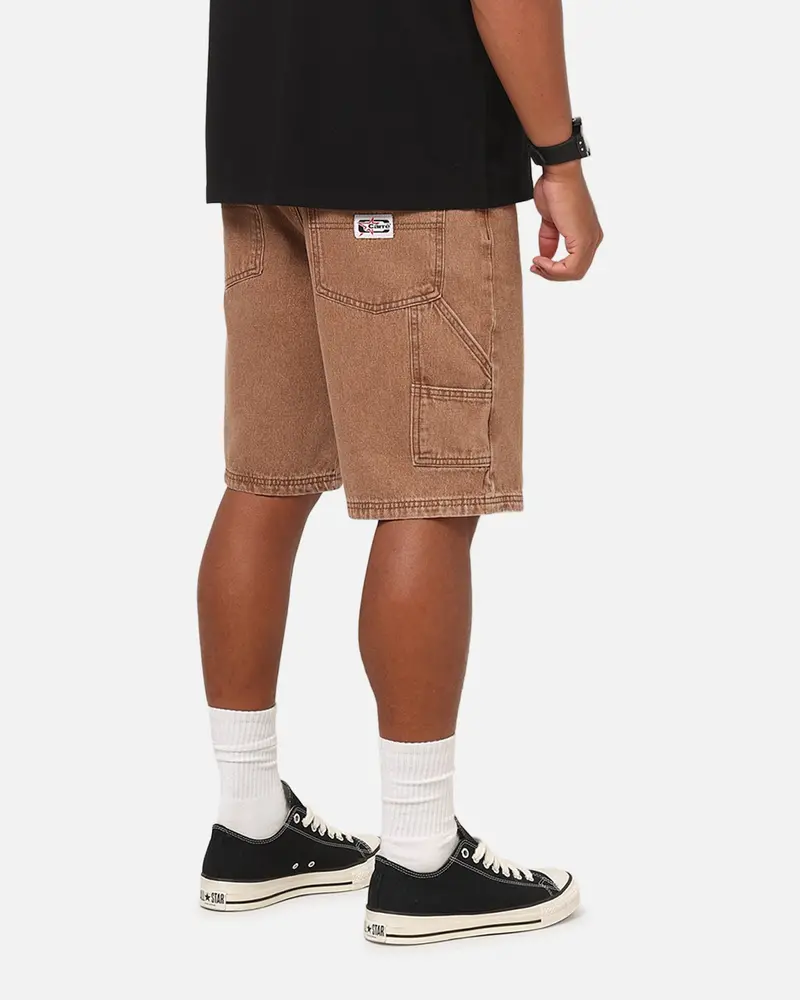 Carre Carpenter Jorts Tan 1