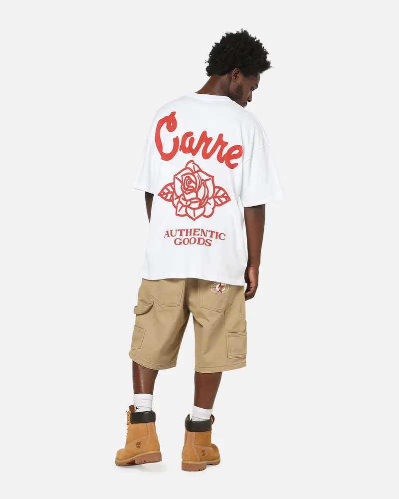 Carre Collective T-Shirt White/Red 3