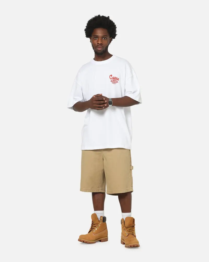 Carre Collective T-Shirt White/Red 4