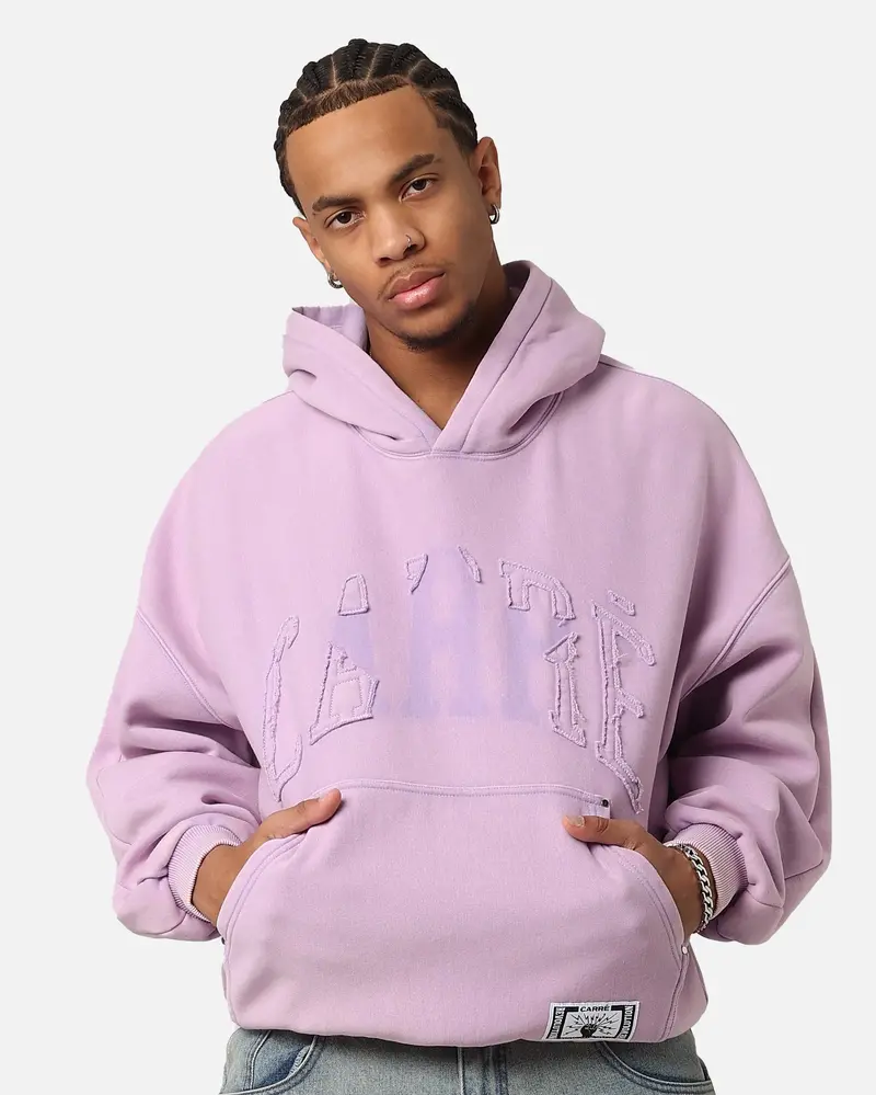 Carre Con-Star Hoodie Washed Purple 1