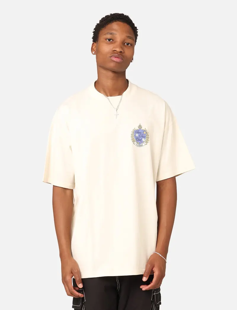 Carre Dice Club Oversized T-Shirt Off White 1