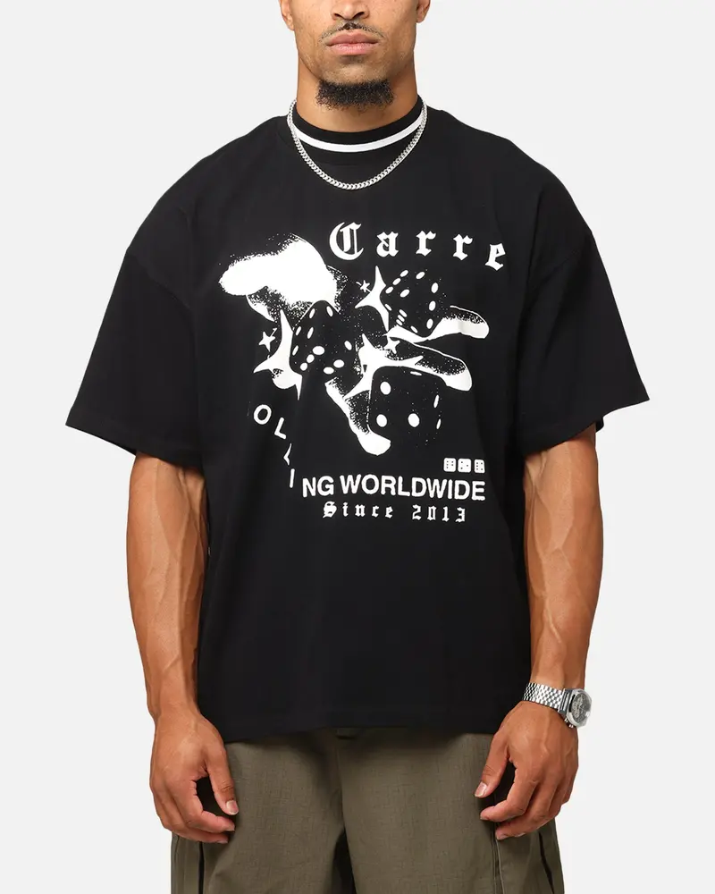 Carre Dice Club T-Shirt Black 1