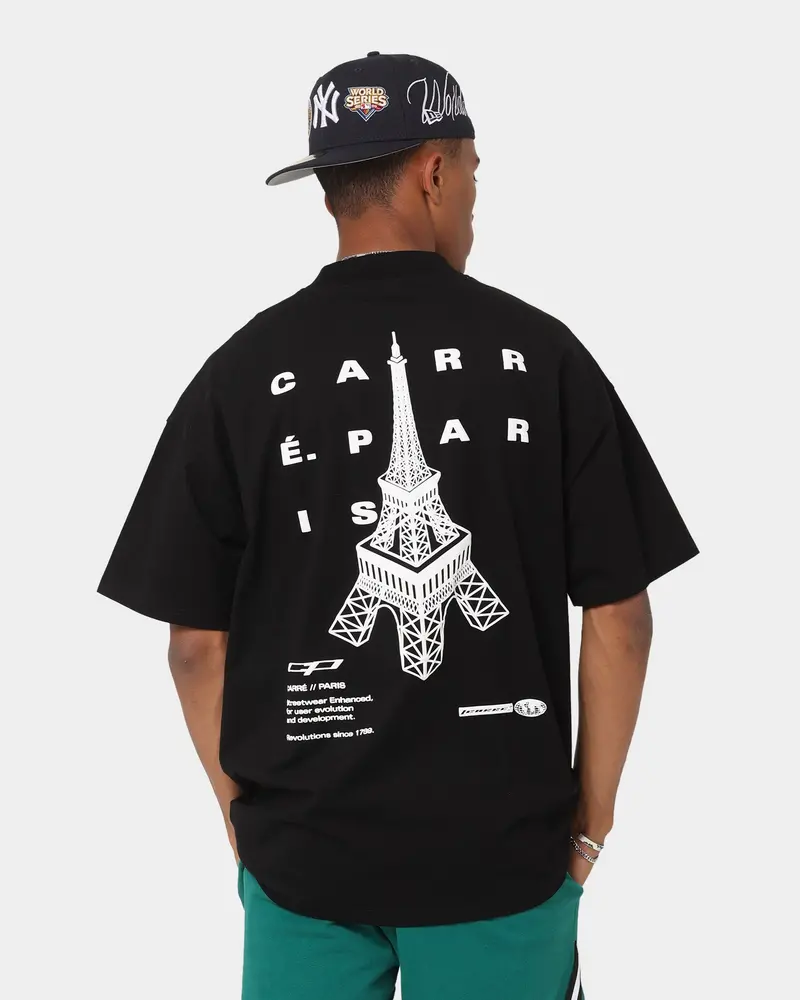 Carré Enhanced Oversized T-Shirt Black 1