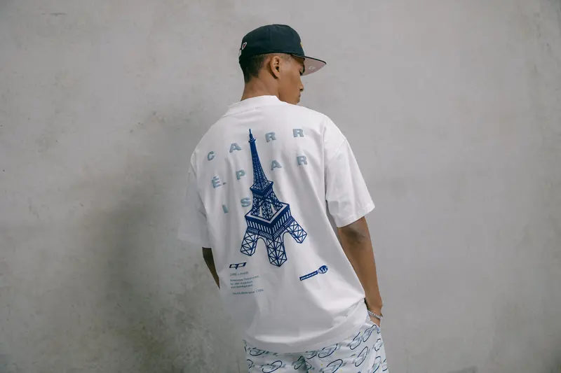 Carré Enhanced Oversized T-Shirt White 1