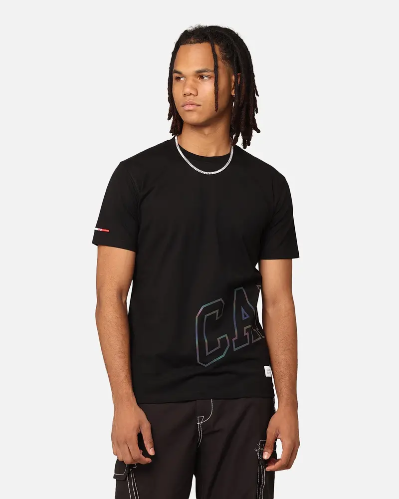 Carré Enorme Classique Reflective T-Shirt Black/Multi-Coloured 1